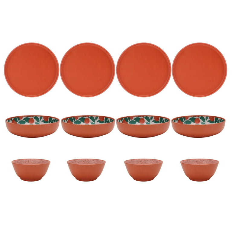 Mainstays by Becky G. & Alejandra Bamboo Melamine 12-Piece