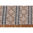 thumbnail image 4 of Casavani Geometric Rug Blue Kitchen Durries Handmade Cotton Rugs 12x18 Feet, 4 of 5