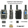 thumbnail image 6 of Kayotom Global Walkie Talkie Rapid Unlimited Range Radio 5000 Mile Two Way Radio,LED Flashlight,2Pcs, 6 of 10