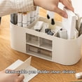 thumbnail image 3 of Portalápices de Plástico con Cajones Transparentes Organizador de Almacenamiento de Lápices de Gran Capacidad para Escritorio de Oficina Duradero y Fácil de Usar ANGGREK  Otros, 3 of 8