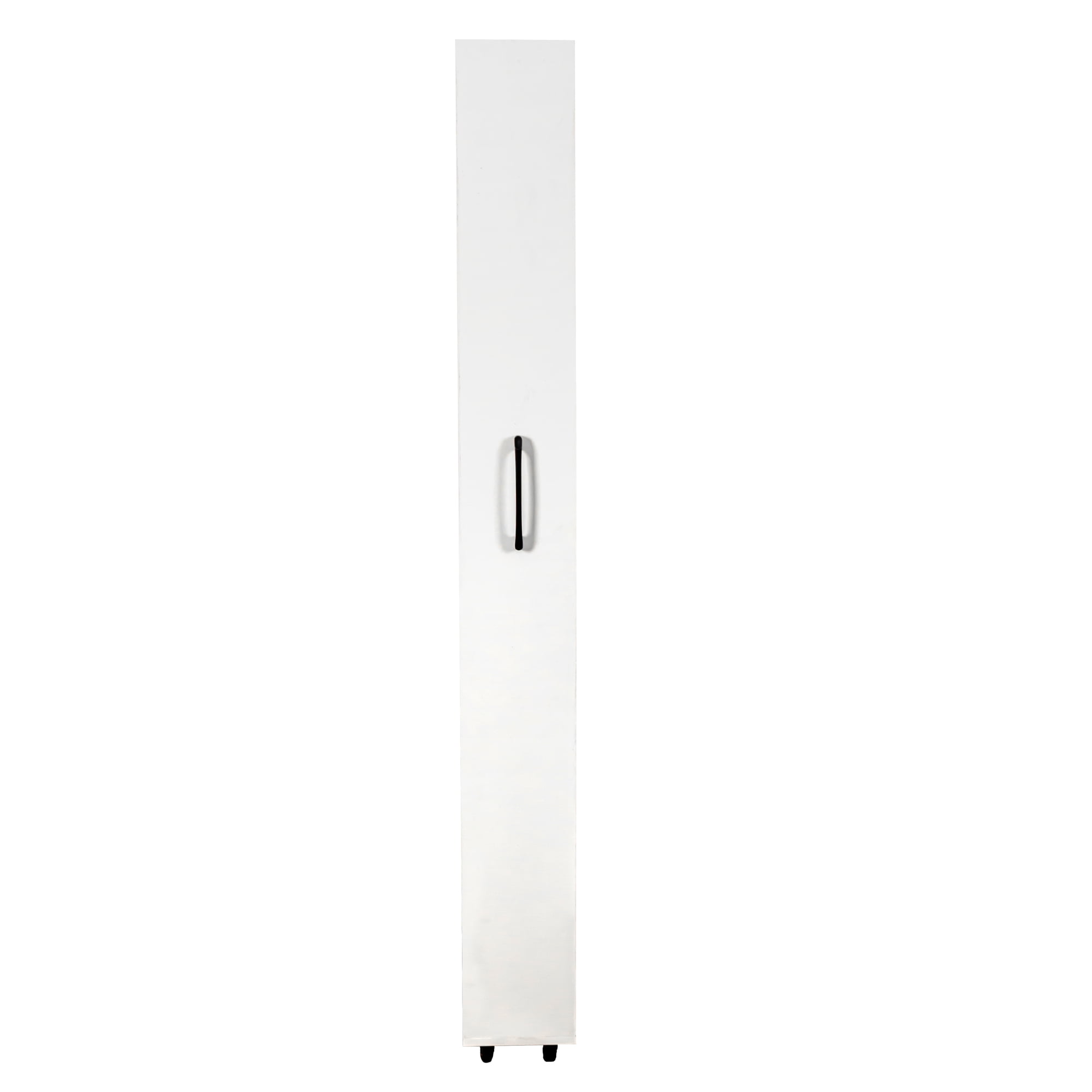 Leumius 7 Tier Multipurpose Pull-out Storage Shelf, Open Shelf for Kitchen Living Room and Narrow Spaces White