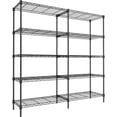 thumbnail image 2 of Royalbelle 5 Tier Black Wire Shelving, Heavy Duty Metal Storage Shelves Rack, 2 of 7