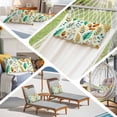 thumbnail image 6 of Spring Botanical Throw Pillow Covers, Watercolor Leaves Floral Rustic Cream Soft Breathable Pillow Cases with Invisible Zipper for Sleeping, Toddler Pillowcases for Couch Bed Sofa Chair 12x20 Inches, 6 of 9
