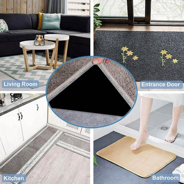 Non Slip Area Rug Pad Gripper for Any Hard Surface Floor Protect Carpet  Bathroom