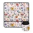 thumbnail image 2 of HELLHERO Floral Pattern Sewing Machine Pad Organizer with 4 Pockets Practical Washable for Woman Gifts, 2 of 5