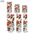 thumbnail image 3 of One Way Window Privacy Film Frosted Glass Window Tint Sun Blocking&Heat Control Non-Adhesive Mirror Static Cling Glare Reduction Anti-UV Removable for Home Office Stained Leaves (11), 3 of 4