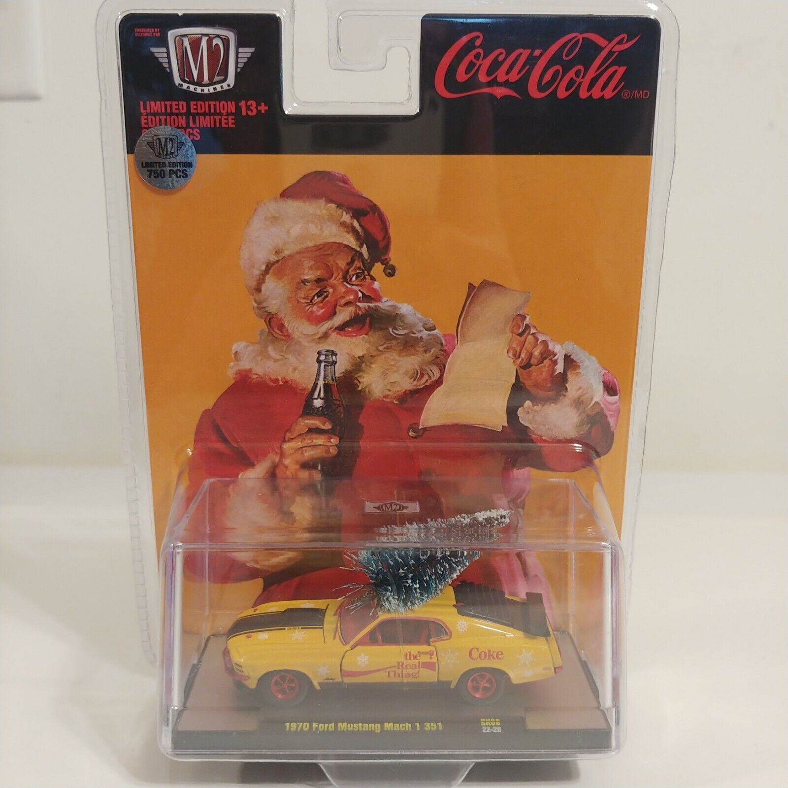 M2 Machines 1966 Dodge Charger Gasser Coca-Cola Christmas Polar