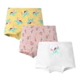 thumbnail image 4 of Sopiago Girls Cotton Underwear with Toddler Boyshorts Underwear Girls Panties 2-3 Years,Pack of 3, 4 of 4