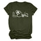 thumbnail image 5 of Camisetas con estampado de letras y cuello redondo de verano para mujer, blusas femeninas cómodas y elegantes, Tops OAVQHLG3B Store lin121212, 5 of 5