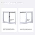 thumbnail image 4 of New Hardware Vintage Double-sided Sliding Door Lock Window Safety Lock Aluminum Alloy Window Lock Buckle STYLE 1, 4 of 8