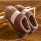 thumbnail image 1 of Zapatillas de algodón para hombre, con tacón, para invierno, para el hogar, cálidas, de fondo grueso, antideslizantes, para el hogar, de lana, para invierno, todo incluido, para el hogar, para mujer, 1 of 6