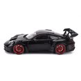 thumbnail image 3 of Minichamps 2023 Porsche 911 992 GT3 RS Black w/ Pyro Red Wheels 1:18 SEALED, 3 of 8