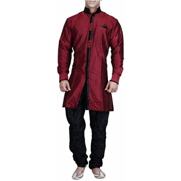 Royal Men's Jodhpuri Silk Blend Sherwani