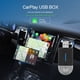 thumbnail image 3 of Adaptador Inalámbrico CarPlay, Dongle para Automóvil Convierte Cable A Inalámbrico, Tipo C/USB, Conecta y Reproduce, 3 of 5