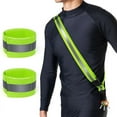 thumbnail image 1 of Reflective Sash for Walking At Night, High Visibility Reflective Running Gear NighXL20306, 1 of 6