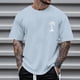 thumbnail image 2 of Playeras Algodon Para Hombre, Camiseta Informal De Verano A La Moda Para Playa, Con Estampado Digital 3D, Solapa Con Botones, Manga Corta, 29, 2 of 4