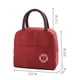 thumbnail image 2 of Yuarrent Bolsa de lonchera aislada con cremallera de papel de aluminio de tela Oxford portátil impermeable Almacenamiento y organización del hogar vino Yuarrent HA1842-05, 2 of 6