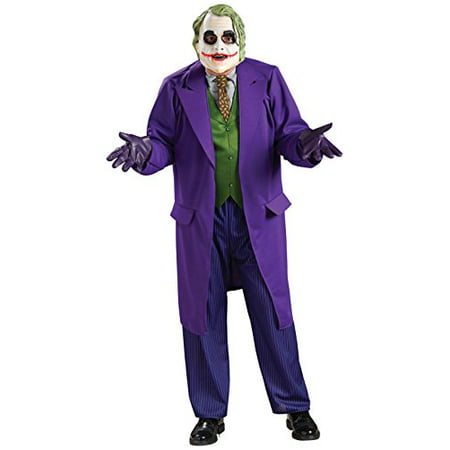 Batman The Dark Knight Deluxe The Joker Costume, Black/Purple,