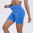 thumbnail image 4 of Shorts d'Entraînement pour Femmes en Polyester Effet Fesses Froncées pour Gym et Entraînement, 4 of 5