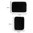 thumbnail image 4 of 11/13-inch Tablet Sleeve Nylon Splash-proof Slim Solid Color Portable Laptop Computer Protective Bag Briefcase Tablet Supplies, 4 of 11