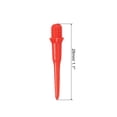 thumbnail image 2 of Uxcell Plastic Dart Tips, 50 Pack 2BA Thread Soft Dart Tips Dart Accessories, Red, 2 of 6