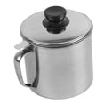 thumbnail image 1 of Oil Strainer Pot 1.3L Capacity 304 Stainless Steel Cooking Oil Container Anti Leakage for Home Restaurant, 1 of 6