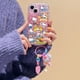 thumbnail image 2 of Funda de TPU con llavero de gato de Hello Kitty en 3D para IPhone 14, 13, 15 Pro Max, 14, 15 Plus, 11, 12 Mini, 6, 6s, 7, 8 Plus, X, XR, XS Max, 2 of 5
