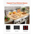 thumbnail image 3 of STAWAY Bamboo Noodle Board - 30x22" Multi-Purpose Stove Cover & Cutting Board, Durable, Easy to Clean, Ideal for Kitchen & RVs, 3 of 9