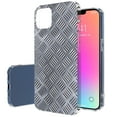 thumbnail image 1 of TalkingCase Slim Phone Case Compatible for Apple iPhone 14 Pro Max, Steel Grate 7 Print, Lightweight, Flexible, Soft, Printed in USA, 1 of 7