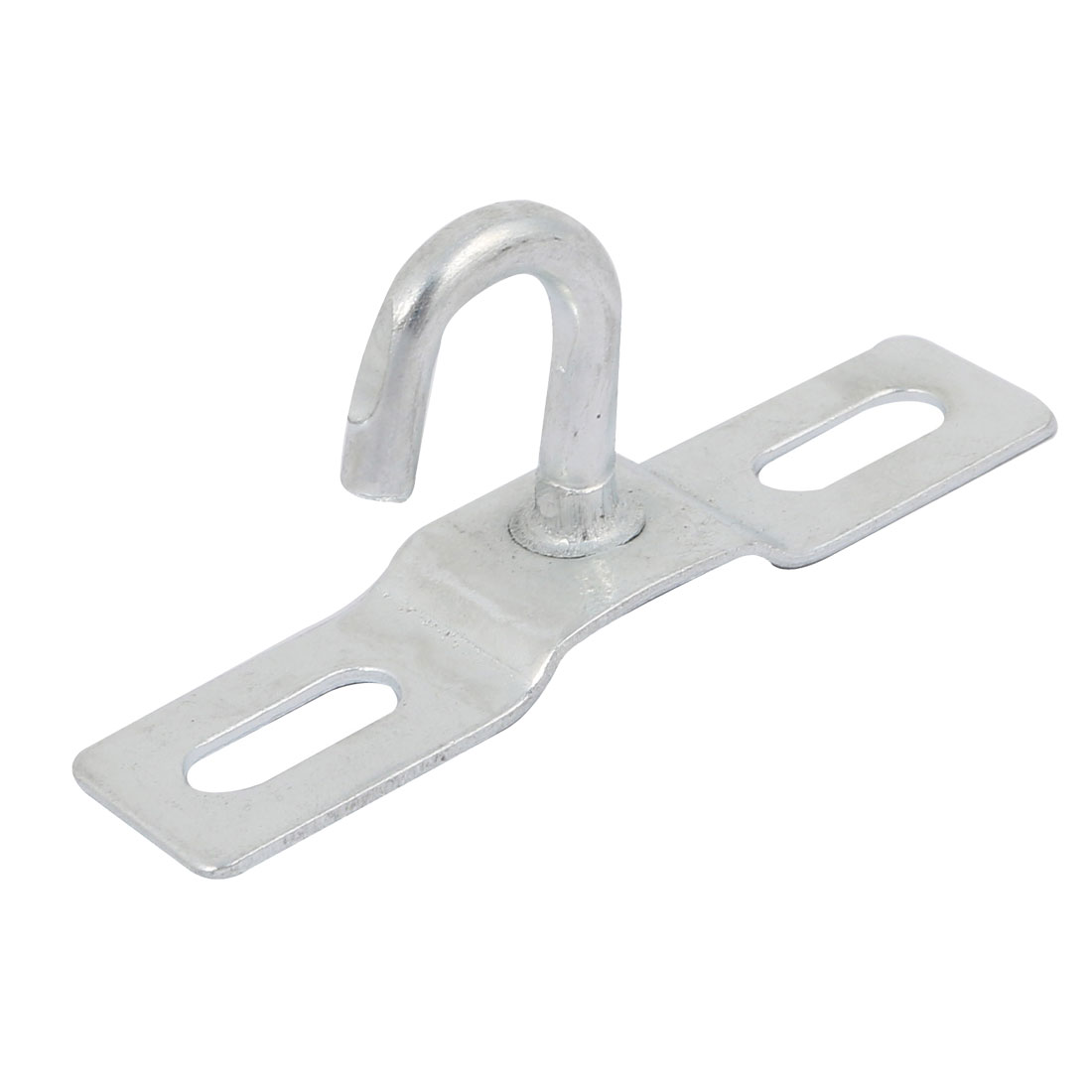 Uxcell 80mm Length Square Ceiling Plate Kit Fan Hook Opened Loop Zinc
