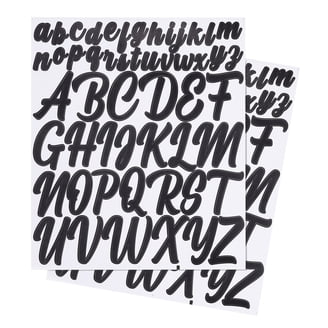 3360 Pcs 0.5 Inch Cartoon Letter Stickers - Small Alphabet, Number & Symbol Stickers For DIY Crafts