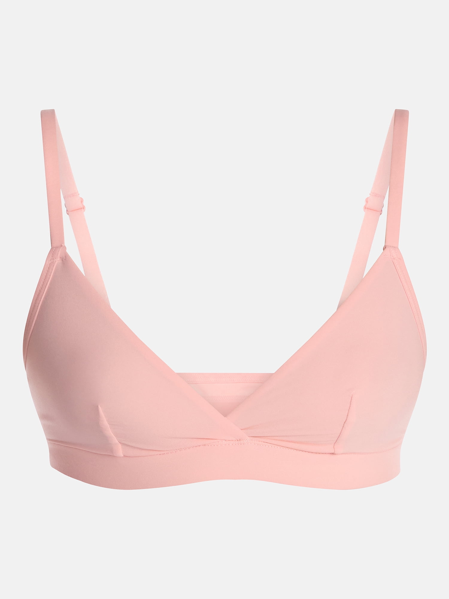 No Boundaries Fit Stretch Triangle Bralette, Women's XS-3XL