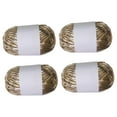 thumbnail image 4 of 4 piezas de hilo metálico para camiseta, para tejer a ganchillo, para bolso, para manualidades Rosa dorado, 4 of 9