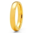 thumbnail image 4 of Silly Kings Jewelry 8mm - Yellow Gold Tungsten Ring - Yellow Gold Tungsten Band - Anniversary Ring (9), 4 of 6