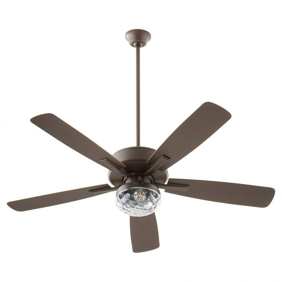 Quorum Lighting - Ovation - 5 Blade Patio Ceiling Fan with Light Kit-17.75