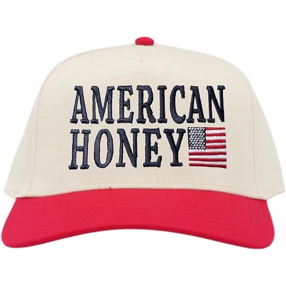 American Honey Hat, Funny Hat, Embroidered Trucker Hat, Hats for Women, Party Hat, Gifts for Her