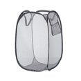 thumbnail image 1 of Folding Laundry Basket Storing Foldable Practical Fine Mesh Design Folding Laundry Hamper, 1 of 5
