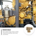 thumbnail image 4 of OUNONA Copper Air Compressor Valve Air Compressor Pressure Valve Golden 1Pack, 4 of 6