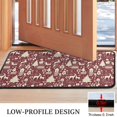 thumbnail image 3 of Colorful Christmas Striped Pattern Door Rugs,Washable Non Slip Door Mats Indoor,Decorative Door Mats,Entry Mat Indoor for Entrance,Bedroom,Kitchen,Bathroom,30"x17", 3 of 6