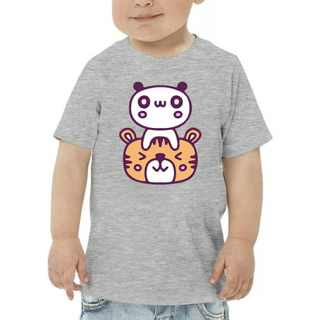 

Kawaii Panda And Tiger Friends T-Shirt Toddler -Image by Shutterstock 4 Toddler