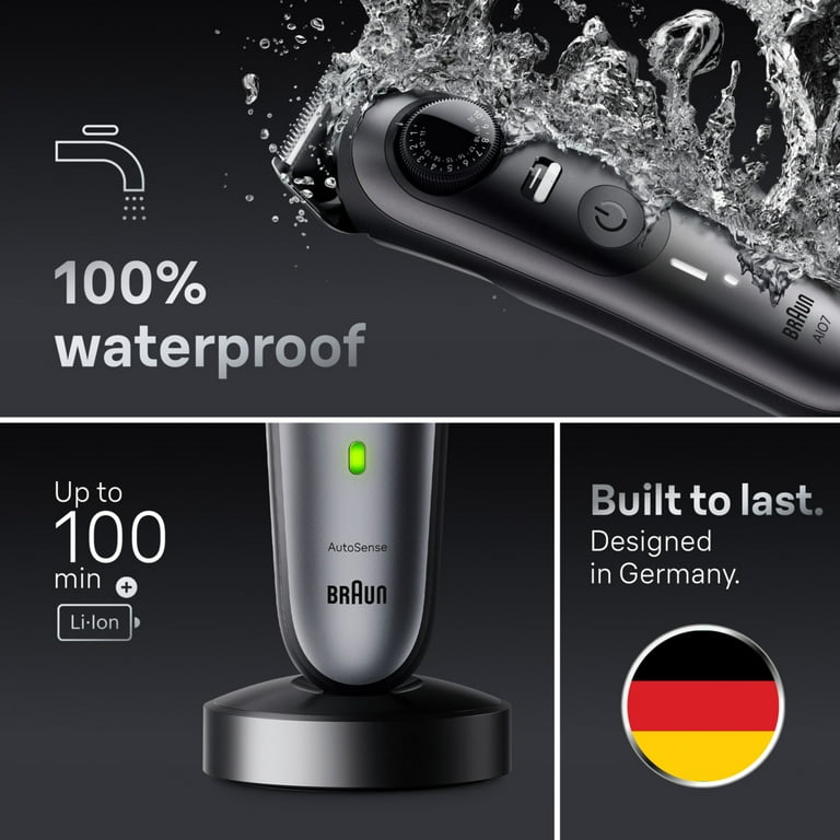 Braun Series 7 All-In-One Beard Trimmer 7420 with Precision Wheel