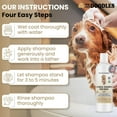 thumbnail image 3 of 5-in-1 Premium Oatmeal Shampoo for Dogs, Gentle for Itchy & Sensitive Skin, Provides Itch Relief, Hypoallergenic & Soothing for Dry Skin, Moisturizing Anti-Itch, Made in USA, 16 oz [We Love Doodles], 3 of 7
