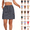 26# Dark Gray, variant on Cargo Skorts for Women Elastic Drawstring High Waisted Golf Hiking Skirt with 4 Pockets Casual Summer Athletic Skort,Light Green,M