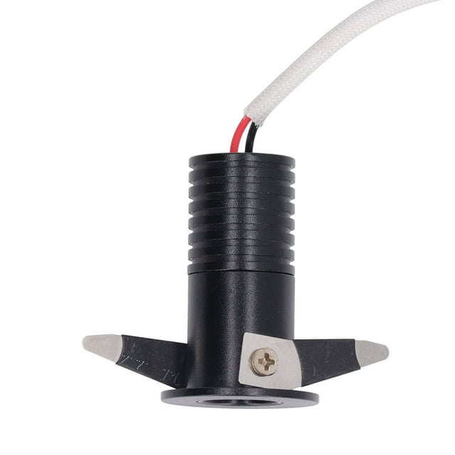 Projecteur Encastré LED 3W Mini Aluminium avec Driver LED pour Cuisines Armoires Plafonds, AC85-265V