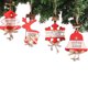 thumbnail image 2 of Ounissouiy Decoraciones para árboles de Navidad Diseño de escena Decoración Festival Colgante Adorable DIY Artesanía de Adornos de Navidad Kits de decoración para fiestas árbol de Navidad Ounissouiy HA070126-04, 2 of 6