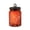 Red, variant on Glass Jar with Airtight Lid – Vintage Storage Canister for Kitchen Pantry, Container for Candy, Sugar, Coffee, Cookie, Tea, Salt, Treat, Snack, Blue
