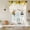 Beige Yellow, variant on Sunflowers Balloon Curtains for Windows, Bedroom Curtains 54 Inch Length, Spring Botanical Truck Pig Wooden Grain Tie Up Curtains Panels Thermal Insulated Bathroom Curtains Window 42"x54"