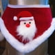 thumbnail image 5 of Navidad mascota adorable Papá Noel collar babero bufanda perro gato saliva toalla suministros para mascotas - tamaño XL (rojo), 5 of 5