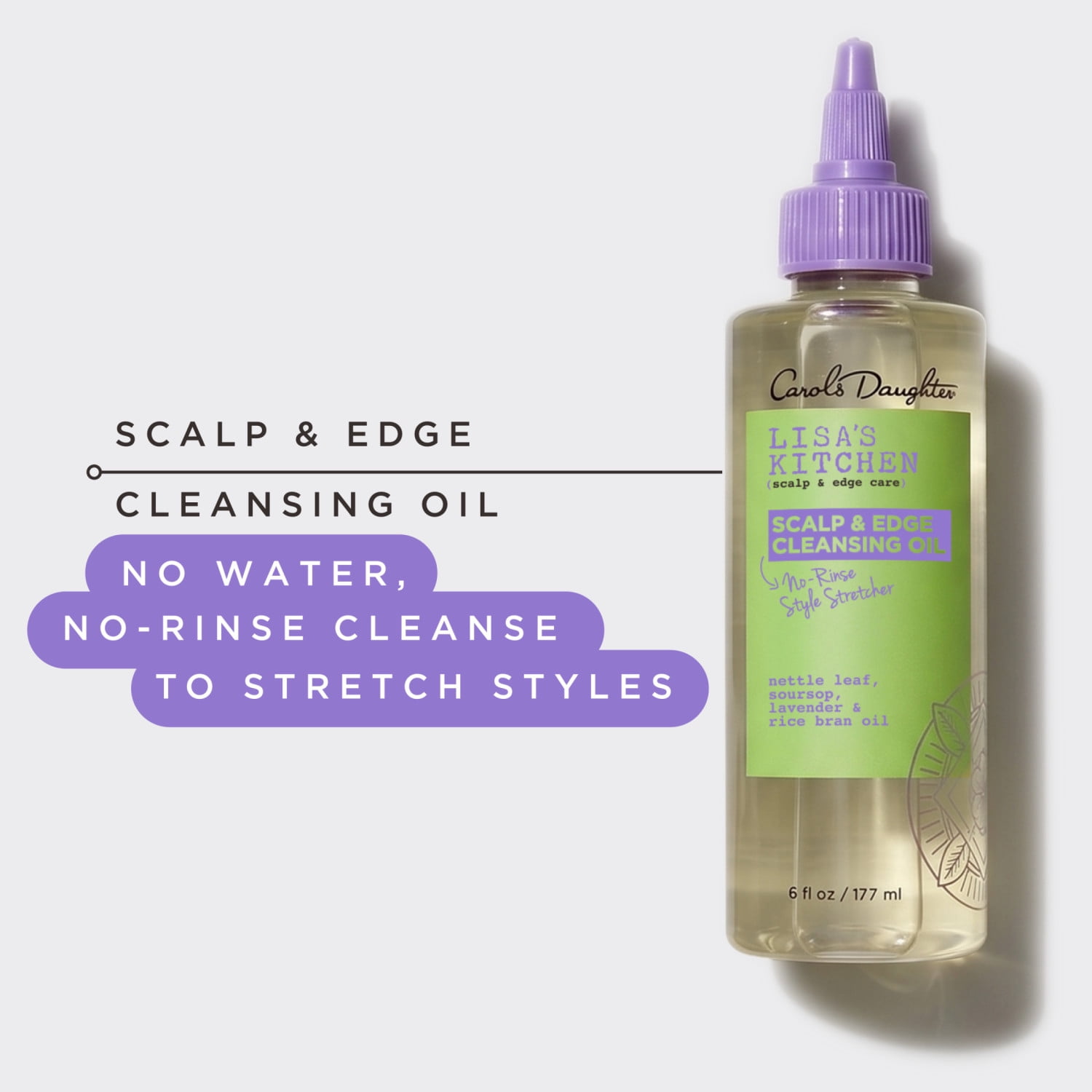 Carol's Daughter Lisa's Kitchen Scalp & Edge Cleansing Oil 6 fl oz