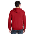 thumbnail image 3 of Gildan Heavy Blend Zip Up Hoodie, Midweight Hoodie, Fleece Hooded Sweatshirt, Red, 2XL, 3 of 5